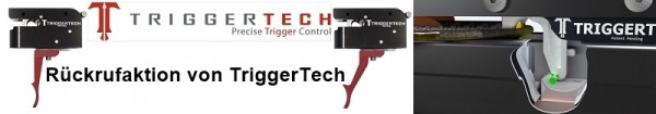 Rückrufaktion für Excaliburtrigger