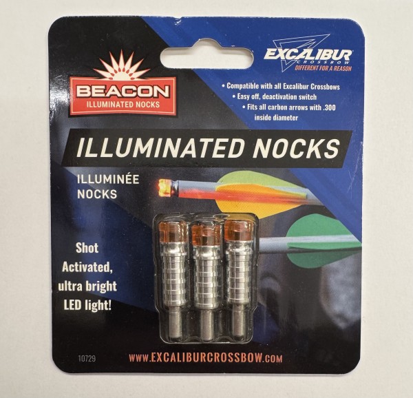 Excalibur Leuchtnocken 3er Pack