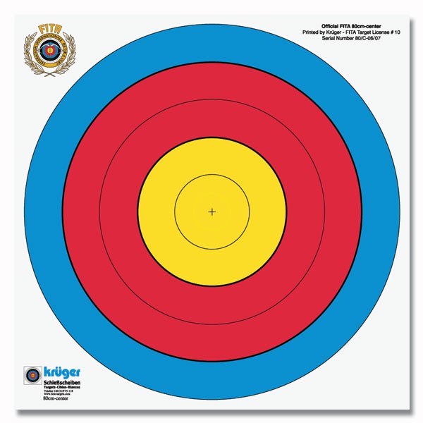 Zielauflage WA 80cm Zentrum